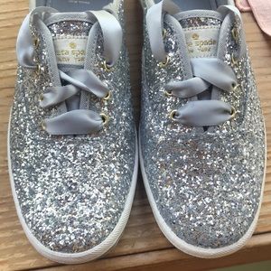 KEDS X KATE SPADE NEW YORK - Silver Glitter